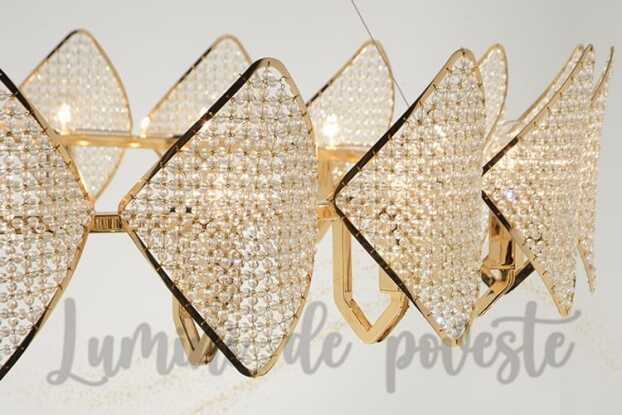 Candelabru Summer Gold 80, 14 surse de iluminare